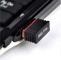 150M Mini USB Wifi tarjeta de red inalámbrica 2,4G adaptador 8188 Chip WLAN 802.11n USB2.0 Wifi receptor Dongle para computadora de escritorio