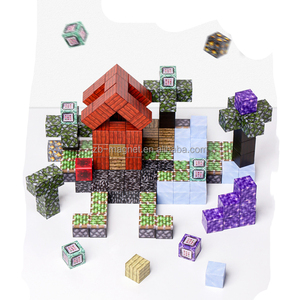 Bloques Magnéticos de Construcción, Cubos Magnéticos Mágicos para Niños, Juguete Educativo DIY - Mi <span class=keywords><strong>Mundo</strong></span> - Product Image 1
