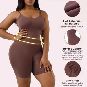 Slimming Seamless Tummy Control Body Shaper Plus Size Shapewear For Women