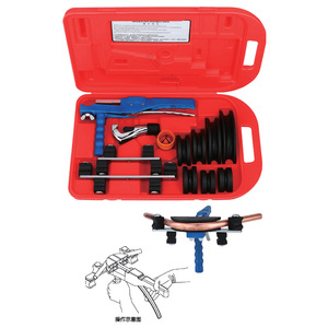 Juego de herramientas dobladoras de tubos Gemi, serie imperial de inserción a presión de 135 grados para instalación de tuberías de construcción - Product Image 2