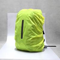 Reine Farbe Nylon Rucksack Rucksack Regen Abdeckung Wasserdichte Staubdicht Abdeckung Reflektierende Tasche Regen Abdeckung für Wandern