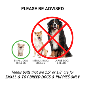Jouets de tennis durables pour animaux de compagnie, cadeau pour animaux, logo personnalisé, balles de tennis couineuses pour chiens pour l'entraînement - Product Image 5