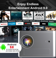 Q2 2 pouces Android scellé Bi-Led Ultra-courte mise au point professionnel Audio vidéo L projecteur 4K Wifi Xgody