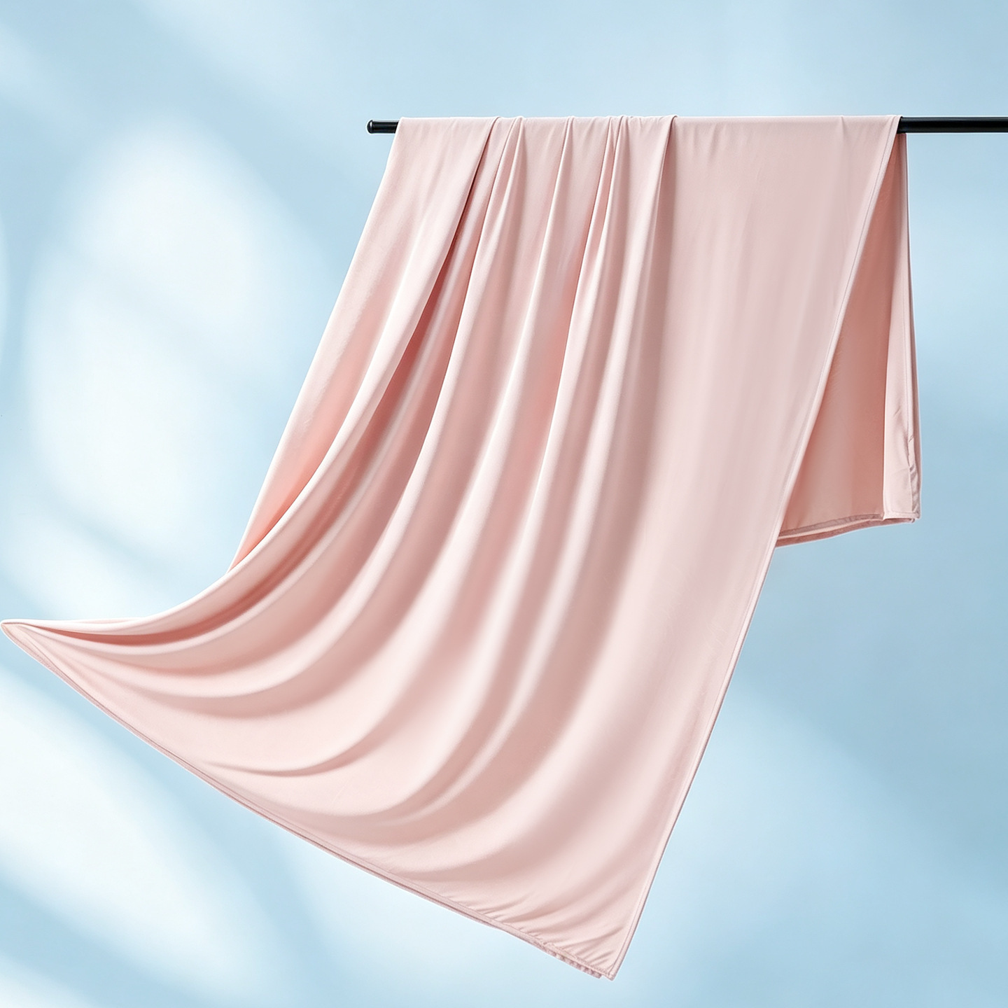 Manta refrescante rosa