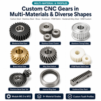 Custom CNC Machined Stainless Steel Spur Gears with Threaded Bore Internal Keyway Snap Ring Groove for OEM Factory Direct