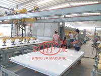 Ligne de production de dalles de quartz Calacatta blanches en pierre artificielle Machine à dalles de granit/marbre de comptoir en pierre de quartz d'ingénierie