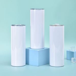Gobelets isothermes en acier inoxydable de 20 oz, personnalisables, pour sublimation, écologiques, grande capacité, avec couvercles, vente en gros - Product Image 1