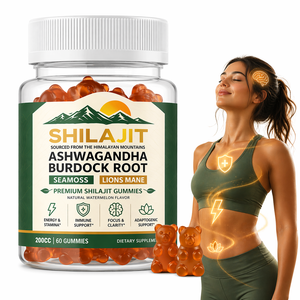 Gummies de Shilajit de l'Himalaya Véganes Sans Sucre OEM en Gros 800mg Complexe pour la Vitalité et le Bien-être – Gummies de Shilajit Direct Usine - Product Image 1