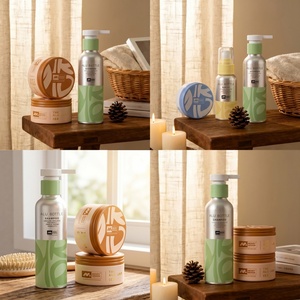 Aluminum Cosmetic <b>Bottle</b> for Shampoo with Pump 150ml Refillable Eco-Friendly Packaging OEM Custom Logo - Product Image 5