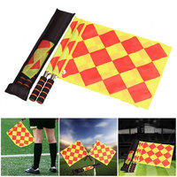 Drapeau d'arbitre personnalisable, résistant aux intempéries, facile à manipuler, qualité supérieure, fourni par l'usine, couleur