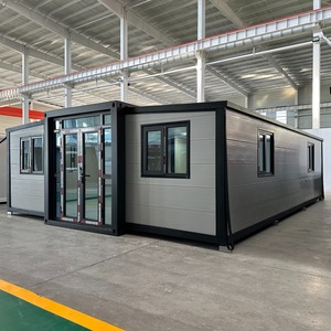 Nuovo Design Casa Container Espandibile da 40 Piedi con 2 Camere da Letto, Casa <span class=keywords><strong>Mobile</strong></span> Modulare con Soggiorno <span class=keywords><strong>Moderno</strong></span> - Product Image 2