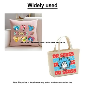 Nuove paillettes finte lette attraverso le decalcomanie americane Design in ferro su DTF essere una bella storia che gli insegnanti trasferiscono adesivi per abbigliamento - Product Image 6