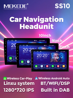 MEKEDE système universel linux voiture gps navigation voiture jouer DSP DAB WIFI BT pour benz bmw audi toyota honda vw hyundai