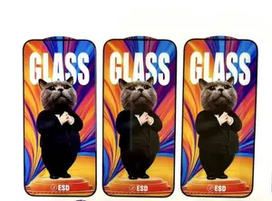 Werkspreis Großhandel gehärtetes Glas Display-Schutzfolie Mr.Cat+ Antistatische/ESD Staubdichte Schutzhülle für alle Smartphones