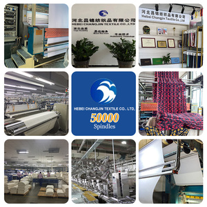 Changjin 65 coton 35 polyester tc <span class=keywords><strong>dacron</strong></span> vêtements de travail perceuse gris <span class=keywords><strong>tissu</strong></span> sergé de teinture unie pour uniforme de vêtements de travail - Product Image 6