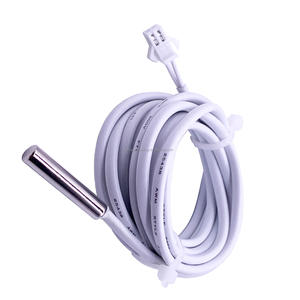 Fábrica 304 Aço Inoxidável Cilíndrico NTC Temp Sensor sonda 5 6 mm 30 40mm para New Energy Vehicle Battery Cooling Tank - Product Image 2