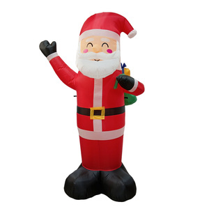 Top Sale Christmas Holiday Inflatable Yard Decoration Silk <b>Screen</b> printing Inflatable snowman outdoor Christmas Decoration - Product Image 4