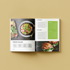 <span class=keywords><strong>Impression</strong></span> personnalisée de livres de cuisine à couverture rigide, livre de recettes à couverture rigide, livre <span class=keywords><strong>photo</strong></span> à couverture rigide - Product Image 5