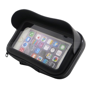 Soporte Impermeable para Manillar de Motocicleta, <span class=keywords><strong>Funda</strong></span> para Teléfono y GPS con Parasol - Product Image 1