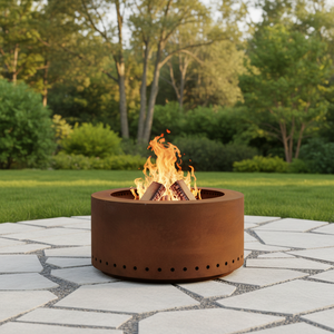 <span class=keywords><strong>Barbacoa</strong></span> Multifuncional para Jardín y Exteriores, Chimenea de Acero al Carbono sin Humo, Suministro de Fábrica - Product Image 4