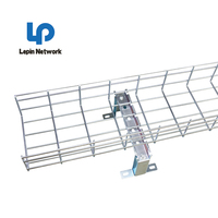 Panier en treillis métallique de 250 mm de largeur et 6 m de longueur, en acier inoxydable Q235, galvanisé, pour gestion des câbles, charge de travail maximale 120 kg