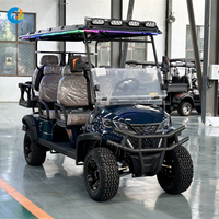 Voiturette de golf chinoise Robetaa 6 places à batterie lithium, modèle surélevé 4+2, pour la chasse, vente en gros, prix