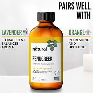 Huile d'extrait <span class=keywords><strong>de</strong></span> <span class=keywords><strong>graines</strong></span> <span class=keywords><strong>de</strong></span> <span class=keywords><strong>fenugrec</strong></span> biologique pressée à froid en vrac certifiée casher à base <span class=keywords><strong>de</strong></span> plantes naturelles, portable, pour soins <span class=keywords><strong>de</strong></span> la peau nourrissants - Product Image 3