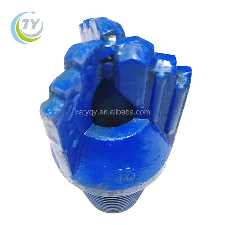 API Standard Carbon Steel Thread Tungsten Carbide Soil Drag Bit For Water Well Drilling
