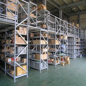 Industri baja Mezzanine Platform untuk rak gudang dirakit Multi-lantai tangga loteng kawat rak Mezzanine lantai - Product Image 1