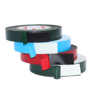 Ruban adhésif <span class=keywords><strong>mousse</strong></span> PE noir double face éponge douce pour coller <span class=keywords><strong>plaque</strong></span> d'immatriculation auto logo métal - Product Image 4