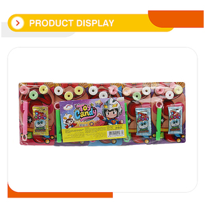 นกหวีดของเล่นพลาสติกสำหรับเปลี่ยนเสียงพร้อมลูกอมอัดแข็งและลูกอม - Product Image 2