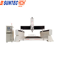 3d conception modélisme 4 axes 180 degrés rotatif italie broche bois Mousse plastique EVA fraisage cnc machine ST1530