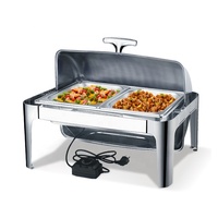 Réchaud de buffet multi-capacités, chauffe-plats, équipement de service, plats et casseroles