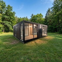 Maison conteneur de luxe extensible de 20 pieds, préfabriquée, modulaire, pour résidence familiale ou application hôtelière, extensible, Australie