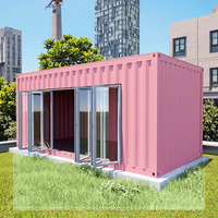 Heiß begehbare 20-Fuß-Containerhäuser, Raumbox, Modulares Schlafzimmer, Vorgefertigt, Modern