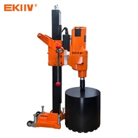 Perceuse à noyau diamanté haute puissance 4550W EKIIV MW-305B avec protection contre les surcharges et robinet d'eau haut de gamme pour le refroidissement
