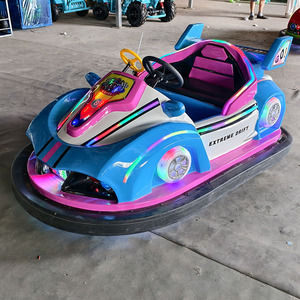 Voiture <span class=keywords><strong>tamponneuse</strong></span> électrique à dérive d'extérieur pour enfants Manèges intérieurs à piles Matériau en fibre de verre pour usage domestique - Product Image 5
