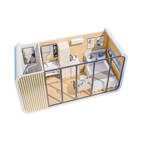 Style simple Petite Maison Espace Capsule Maison Pas Cher Maison Déménagement Chambre Capsule Petites Maisons Prêt à Expédier