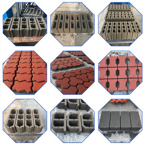 4-35b Chất lượng cao xi măng paver khối máy làm rỗng bê tông gạch làm cho máy móc - Product Image 6