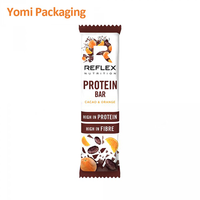 Barre protéinée Barre de chocolat Logo personnalisé Impression Papier Emballage Boîte d'emballage prêt au détail Barre protéinée Boîte d'affichage