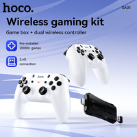 Kotak Permainan Koleksi Hoco GA31 + Dua Set Gamepad Nirkabel
