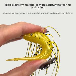 Nuovo Stile 9cm 8g 6 Colori Esche <span class=keywords><strong>Artificiali</strong></span> Morbide Affondanti in PVC a Lunga Gittata, a Forma di Larva, Bruco o Pupa Multi-antenna Salata <span class=keywords><strong>per</strong></span> <span class=keywords><strong>la</strong></span> <span class=keywords><strong>Pesca</strong></span> al Branzino - Product Image 5