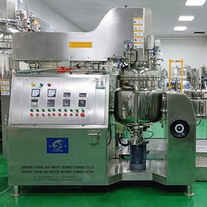 <span class=keywords><strong>50L</strong></span> elevación hidráulica vacío emulsionante líquido jabón que hace la máquina cosmética crema detergente homogeneizador Mezclador - Product Image 3