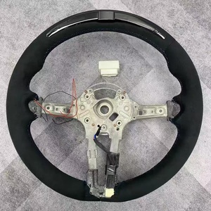 Volante deportivo para <span class=keywords><strong>BMW</strong></span> M3 M4 X3 X4 X5 F11 F12 F13 F10 F20 F30 F40 Volante de cuero de alta calidad - Product Image 3