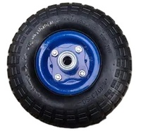 Brouette 8 "10 pouces 12 pouces roues pivotantes pneumatiques roues pneumatiques en caoutchouc unique roulette, pas cher, de haute qualité