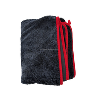 Serviettes de voiture professionnelles sans bords en microfibre pour le detailing automobile, séchage rapide, lavage et polissage, chiffon moelleux sans bords