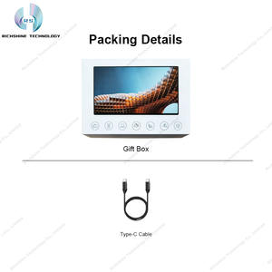 Monitor Portátil para Juegos de 15.6 Pulgadas FHD con Soporte Metálico Ajustable, Panel con Altavoz Integrado, Puertos Ocultos Tipo-C para Uso Doméstico - Product Image 5