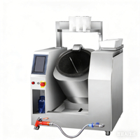 Robot de cuisson semi-automatique électrique SEMIKRON pour riz, viande et nouilles, en acier inoxydable 304, pour cuisines commerciales