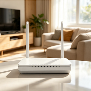 FTTH Networking Terminal X3412 4GE Gigabit RJ45 LAN Ports 2.4G 5Ghz Double Band Wifi5 AC1200 GPon EPon Dual Mode ONT Wifi Router - Product Image 1