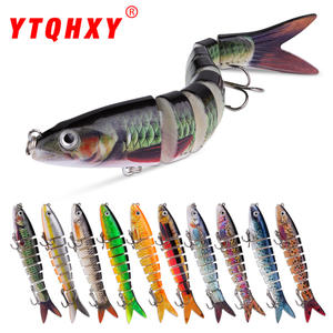 Leurre Articulé Dur 135mm 19g Coulant pour Pêche en Eau Douce et en Mer, Appât de Fond Multi-Sections Simulant un Poisson, 8 Pièces - Product Image 2